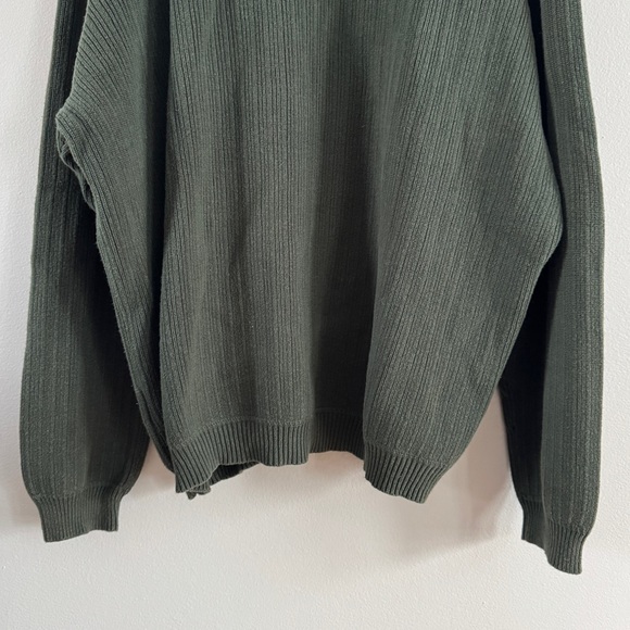 Eddie Bauer Green Men’s Knit Pullover Sweater - Picture 6 of 6